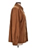 White Stag 100% Polyester Solid Brown Long Sleeve Blouse Size L - photo 4