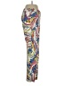 Talbots Print Blue Active Pants Size 4 - photo 4