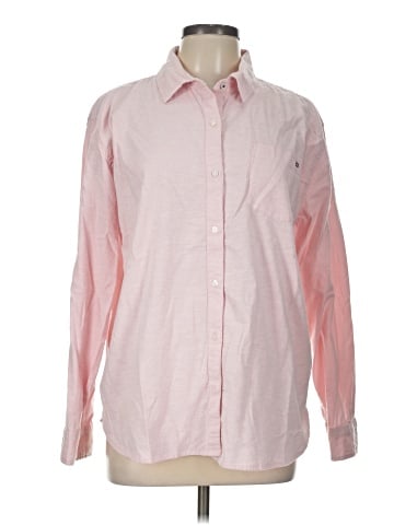 Crown & Ivy Long Sleeve Button-Down Shirt (view 1)