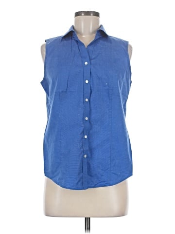 Talbots Sleeveless Button-Down Shirt (view 1)