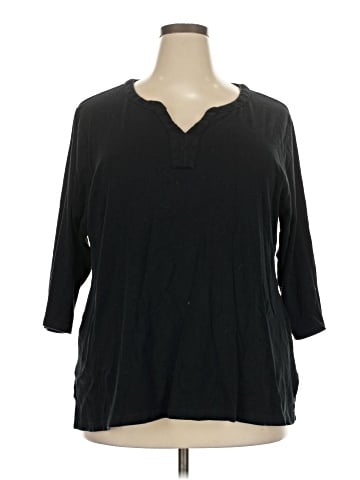 Karen Scott 3/4 Sleeve T-Shirt (view 1)