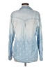 Cloth & Stone Stars Blue Long Sleeve Button-Down Shirt Size M - photo 2