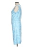 J. McLaughlin Paisley Blue Casual Dress Size L - photo 5