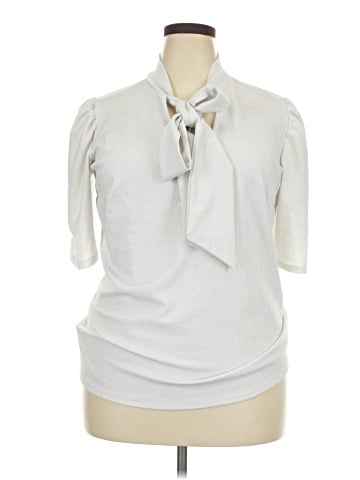 Ashley Stewart 3/4 Sleeve Blouse (view 1)