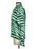 Bruce Glen Animal Print Green Long Sleeve Blouse Size M - photo 5