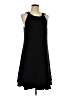 MSK Solid Black Cocktail Dress Size 10 - photo 1
