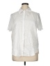 Anatomie 100% Cotton White Short Sleeve Blouse Size XL - photo 1