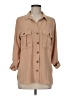 Como Vintage 100% Polyester Tan 3/4 Sleeve Blouse Size M - photo 1