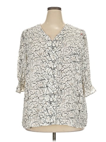 Jones New York 3/4 Sleeve Blouse (view 1)