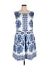 Talbots Paisley Blue Casual Dress Size 22 Petite - photo 1