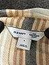 Old Navy Plaid Tan Long Sleeve Blouse Size L - photo 7