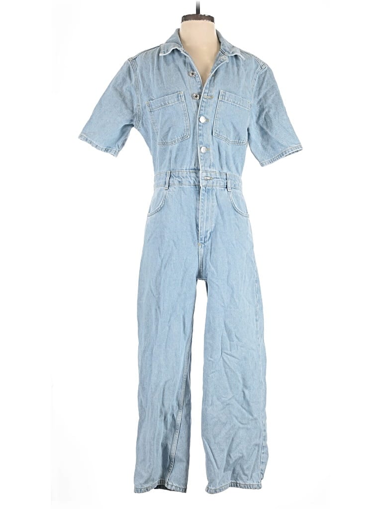 Pre-owned Mng Jumpsuit In Blue
