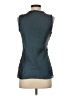 Kenar Teal Sleeveless Blouse Size S - photo 2