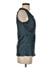 Kenar Teal Sleeveless Blouse Size S - photo 4