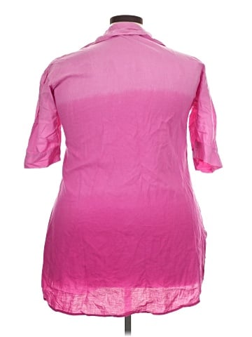 Erica Brooke Short Sleeve Button-Down Shirt (view 2)