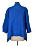 I.C. By Connie K Solid Blue Kimono Size L - photo 2