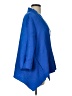 I.C. By Connie K Solid Blue Kimono Size L - photo 4