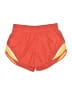 Athletic Works 100% Polyester Color Block Orange Athletic Shorts Size L - photo 1