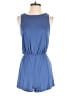 Silence and Noise Solid Blue Romper Size S - photo 1