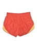 Athletic Works 100% Polyester Color Block Orange Athletic Shorts Size L - photo 2