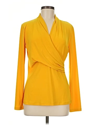 DKNY Long Sleeve Blouse (view 1)