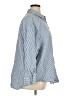 Old Navy 100% Cotton Stripes Blue Long Sleeve Button-Down Shirt Size XL - photo 4