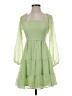Rewind 100% Polyester Green Cocktail Dress Size XS - photo 1