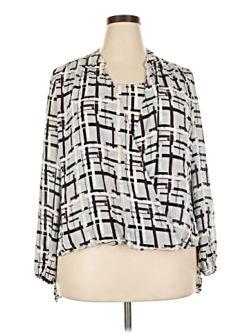 Alfani 3/4 Sleeve Blouse (view 1)