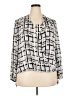 Alfani 100% Polyester Silver 3/4 Sleeve Blouse Size 20 - photo 1