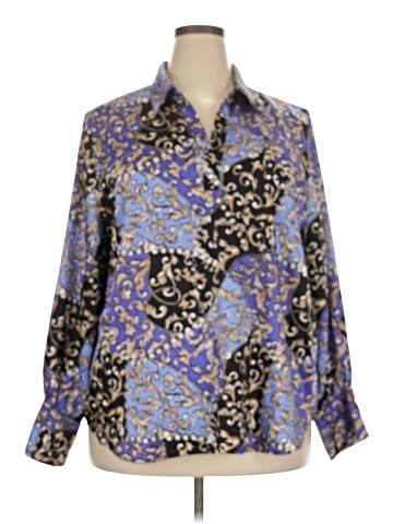 Chico's Long Sleeve Blouse (view 1)
