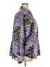 Chico's 100% Polyester Blue Long Sleeve Blouse Size XXL (4) - photo 4