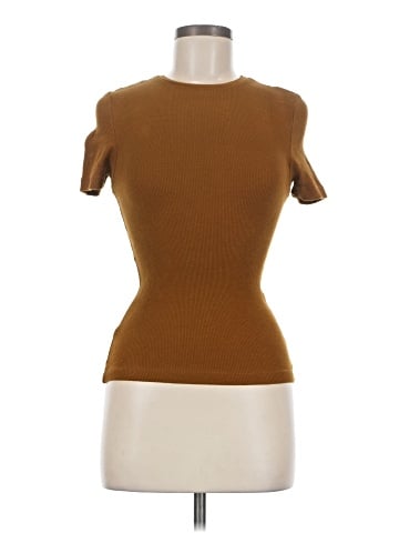 PrettyLittleThing Short Sleeve Turtleneck (view 1)