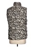 Ann Taylor LOFT 100% Polyester Animal Print Gold Vest Size L - photo 2