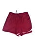 Bcg 100% Polyester Solid Burgundy Athletic Shorts Size 3X - photo 1