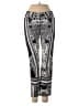 Roberto Cavalli Print Silver Black Jeggings Size 26 - photo 1