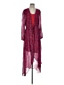 Custommade 100% Viscose Paisley Red Casual Dress Size XS - photo 1