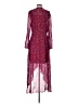 Custommade 100% Viscose Paisley Red Casual Dress Size XS - photo 2