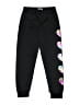 PixieLane Hearts Black Sweatpants Size 11 - photo 1