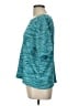Sag Harbor 100% Polyester Tweed Teal Active T-Shirt Size L - photo 5
