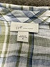 J.Jill 100% Linen Blue Long Sleeve Button-Down Shirt Size M - photo 7