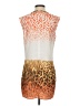 Marciano 100% Polyester Animal Print Orange Cocktail Dress Size S - photo 2