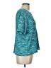 Sag Harbor 100% Polyester Tweed Teal Active T-Shirt Size L - photo 4