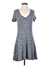 Left Coast by Dolan Tweed Gray Casual Dress Size S - photo 1
