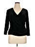 DressBarn Black 3/4 Sleeve Top Size XL - photo 1