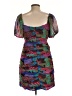Rhode 100% Viscose Paisley Purple Cocktail Dress Size 12 - photo 2