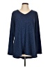 Susan Graver Blue Pullover Sweater Size L - photo 1