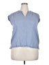 Splendid Blue Sleeveless T-Shirt Size XXL - photo 1