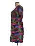 Rhode 100% Viscose Paisley Purple Cocktail Dress Size 12 - photo 5