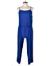 MNG Solid Blue Jumpsuit Size 6 - photo 1