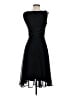 Connected Apparel Black Cocktail Dress Size 4 Petite - photo 2